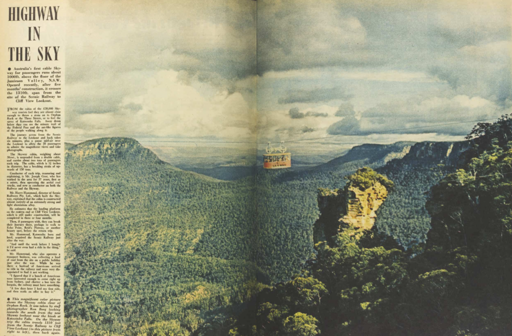 Original Scenic Skyway, Katoomba