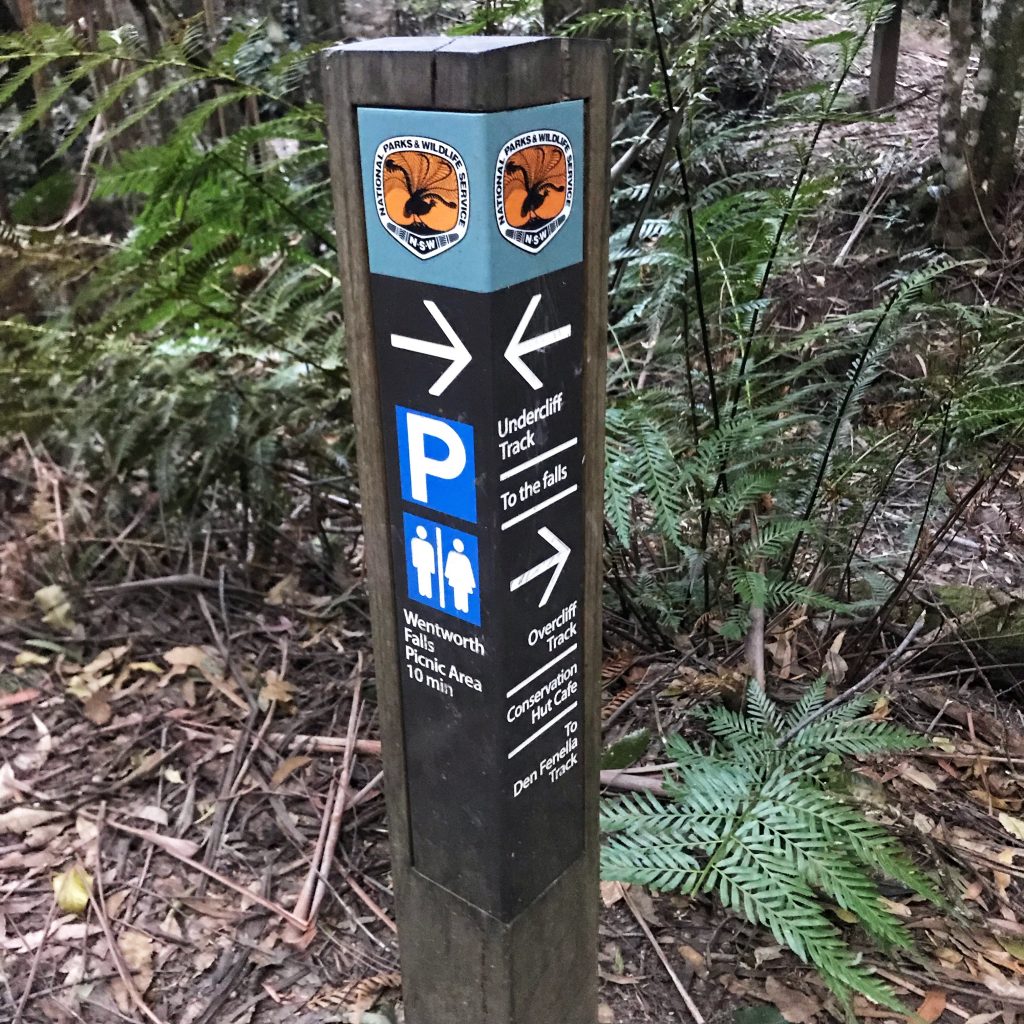 Undercliff-Overcliff walk Wentworth Falls