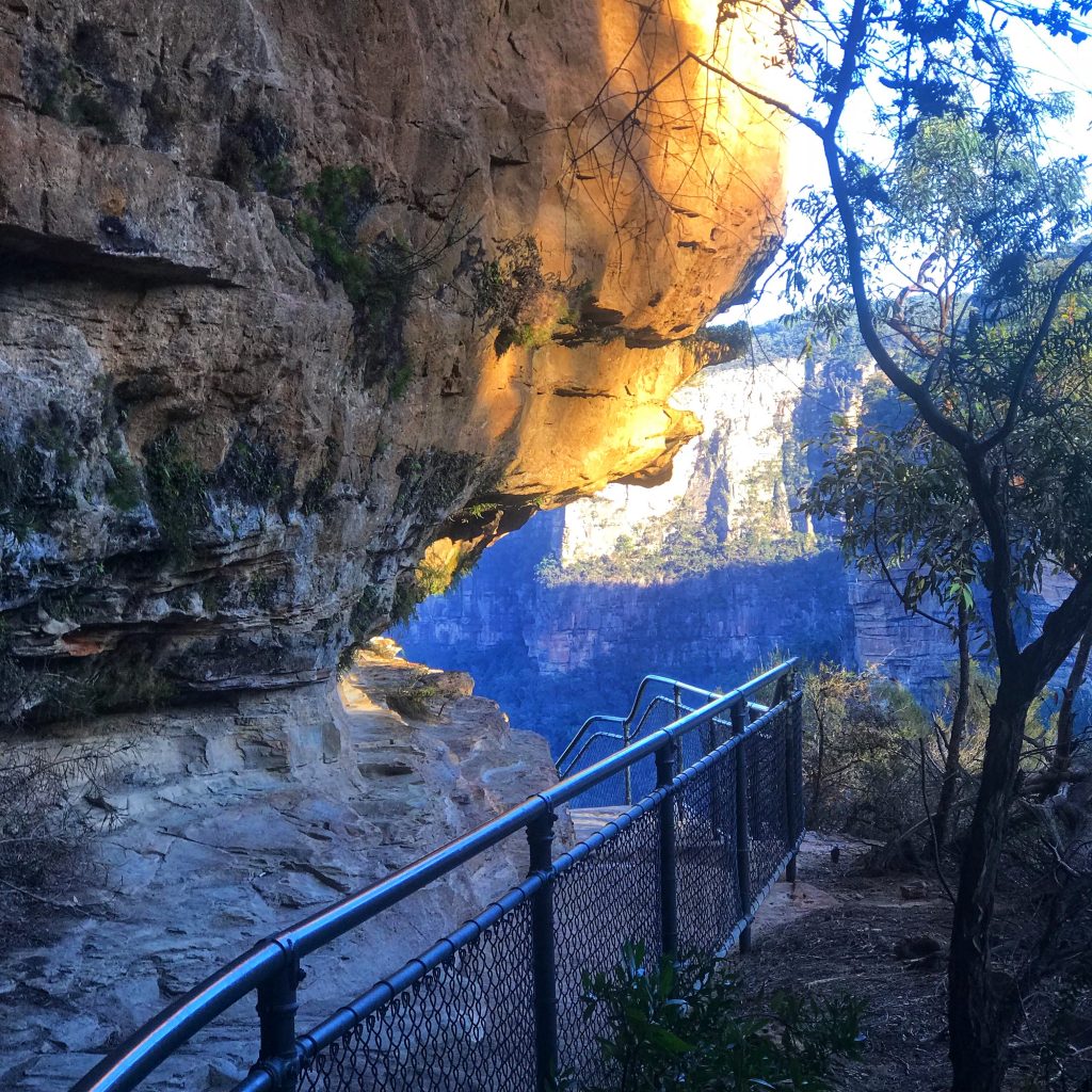 Undercliff-Overcliff walk Wentworth Falls