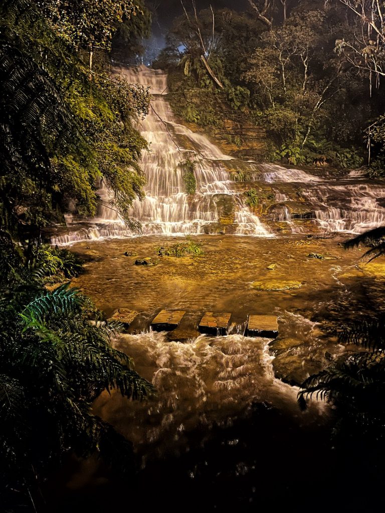 Katoomba Falls NightLit Walk