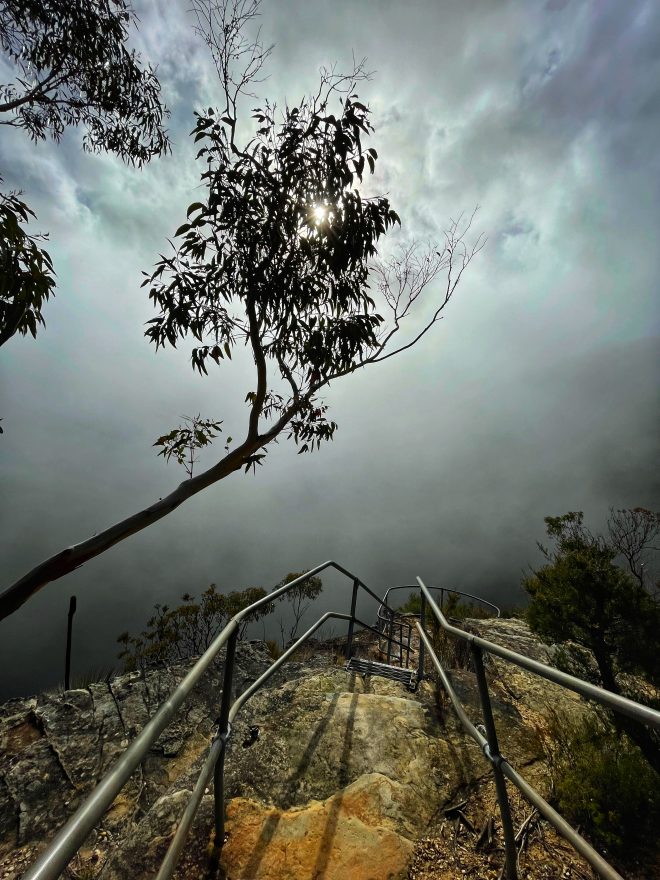 Bridal Veil View Lookout Leura, the prettiest lookout in the Blue Mountains